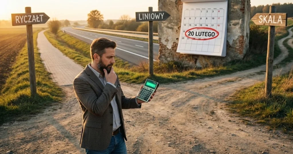 Ryczałt, Liniówka czy Skala? Masz czas do 20 lutego na zmianę formy opodatkowania w 2026.